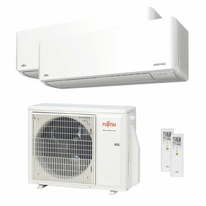 Condizionatore Fujitsu Serie KMCG WiFi dual split 7000+12000 BTU inverter A+++ wifi unità esterna 5 kW Fujitsu