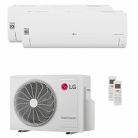 Condizionatore LG DUALCOOL Libero Smart dual split 9000+9000 BTU inverter A+++ wifi unità esterna 4.7 kW