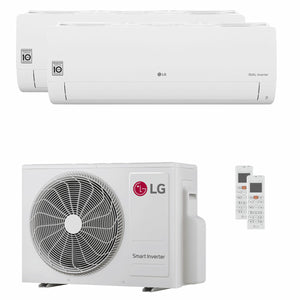 Condizionatore LG DUALCOOL Libero Smart dual split 9000+12000 BTU inverter A+++ wifi unità esterna 4.1 kW