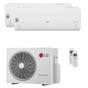 Condizionatore LG DUALCOOL Libero Smart dual split 7000+9000 BTU inverter A+++ wifi unità esterna 4.1 kW