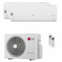Condizionatore LG DUALCOOL Libero Smart dual split 9000+9000 BTU inverter A+++ wifi unità esterna 4.1 kW LG