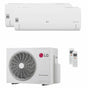 Condizionatore LG DUALCOOL Libero Smart dual split 12000+12000 BTU inverter A+++ wifi unità esterna 4.7 kW LG
