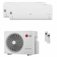 Condizionatore LG DUALCOOL Libero Smart dual split 7000+12000 BTU inverter A+++ wifi unità esterna 4.7 kW