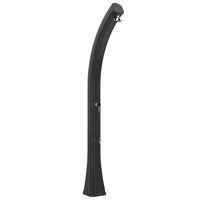 Doccia solare da giardino Arkema Happy XL con lavapiedi 44 litri antracite