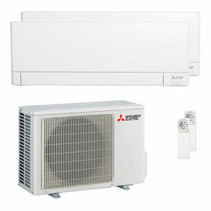 Condizionatore Mitsubishi Electric Serie AY dual split 9000+9000 BTU inverter B wifi unità