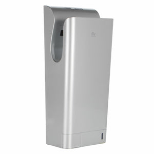 Asciugamani elettrico Vortice VORT SUPER DRY UV B automatico da parete Argento Vortice