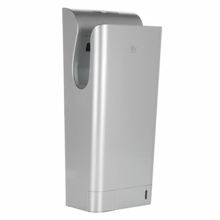 Asciugamani elettrico Vortice VORT SUPER DRY UV B automatico da parete Argento