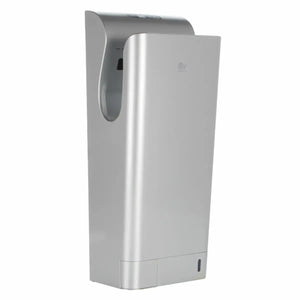 Asciugamani elettrico Vortice VORT SUPER DRY UV B automatico da parete Argento Vortice