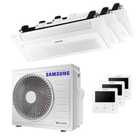 Condizionatore Samsung Cassetta WindFree 1 Via trial split 12000+12000+12000 BTU inverter A++ unità esterna 6,8 kW Samsung