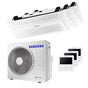 Condizionatore Samsung Cassetta WindFree 1 Via trial split 12000+12000+12000 BTU inverter A++ unità esterna 6,8 kW Samsung