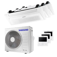 Condizionatore Samsung Cassetta WindFree 1 Via trial split 9000+12000+12000 BTU inverter A++ unità esterna 6,8 kW Samsung