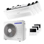 Condizionatore Samsung Cassetta WindFree 1 Via trial split 9000+12000+12000 BTU inverter A++ unità esterna 6,8 kW Samsung