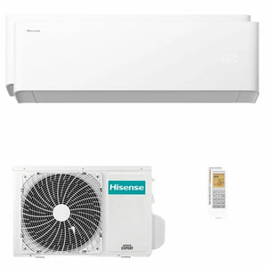 Condizionatore Hisense Uni HB dual split 7000+9000 BTU inverter A++ wifi unità esterna 3.5 kW Hisense