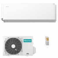 Condizionatore Hisense Uni HB dual split 7000+9000 BTU inverter A++ wifi unità esterna 4.1 kW