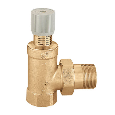 Valvola by-pass Caleffi serie 519 differenziale regolabile 