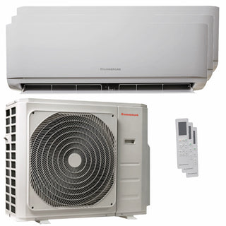 Condizionatore Immergas THOR trial split 12000+12000+12000 BTU inverter A++  unità esterna 7.9 kW