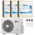 Condizionatore LG ARTCOOL Gallery LCD trial split 9000+9000+12000 BTU inverter A+++ wifi unità esterna 6.15 kW