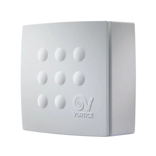 Aspiratore centrifugo Vortice VORT QUADRO Micro 80 T da condotto con Timer Ø 80 mm  Vortice