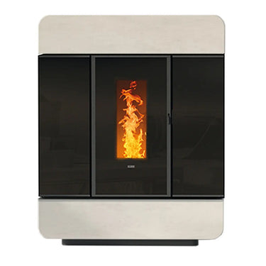 Stufa a pellet Klover DIVA SLIM 19,0 kW idro Klover
