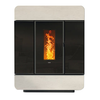 Stufa a pellet Klover DIVA SLIM 19,0 kW idro Klover