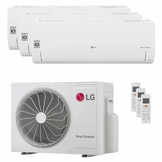 Condizionatore LG DUALCOOL Libero Smart trial split 9000+9000+12000 BTU inverter A+++ wifi unità esterna 6.15 kW