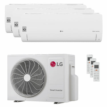 Condizionatore LG DUALCOOL Libero Smart trial split 7000+9000+12000 BTU inverter A+++ wifi unità esterna 5.2 kW