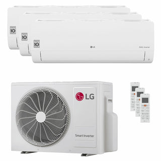 Condizionatore LG DUALCOOL Libero Smart trial split 9000+9000+12000 BTU inverter A+++ wifi unità esterna 6.15 kW LG