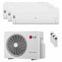 Condizionatore LG DUALCOOL Libero Smart trial split 7000+7000+9000 BTU inverter A+++ wifi unità esterna 6.15 kW LG