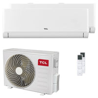 Condizionatore TCL BreezeIN P5 dual split 9000+12000 BTU inverter A++ wifi unità esterna 4.1 kW