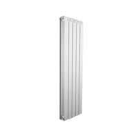 Radiatore d’arredo ambiente Fondital in alluminio 5 elementi GARDA DUAL 80 interasse 2000 mm