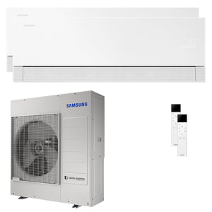 Condizionatore Samsung WindFree Première dual split 18000+24000 BTU inverter A++ wifi unità esterna