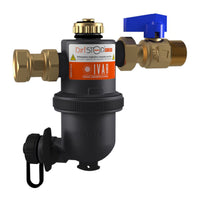 Kit installazione caldaia con defangatore - dosatore di polifosfati - neutralizzatore di condensa - scarico fumi sdoppiato universale accessori climamarket.it