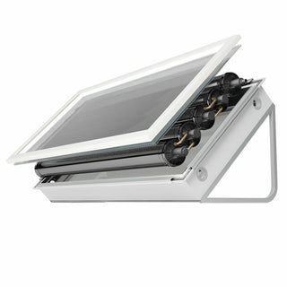 Pannello solare circolazione naturale Pleion Ego 110 bianco 105 litri tetto piano ed inclinato