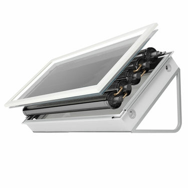 Pannello solare circolazione naturale Pleion Ego 260 bianco 245 litri tetto piano ed inclinato