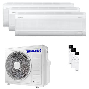 Condizionatore Samsung Windfree Avant S2 trial split 9000+12000+12000 BTU inverter A++ wifi unità esterna 6.8 kW Samsung