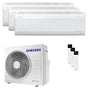 Condizionatore Samsung Windfree Avant S2 trial split 9000+12000+12000 BTU inverter A++ wifi unità esterna 6.8 kW Samsung