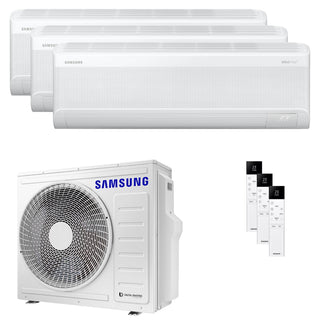 Condizionatore Samsung Windfree Avant S2 trial split 9000+9000+12000 BTU inverter A++ wifi unità esterna 6.8 kW Samsung
