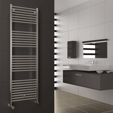 Termoarredo scaldasalviette Cordivari Lisa 22 400x1385 in acciaio Cromato