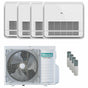 Condizionatore Hisense Console AKT quadri split 9000+9000+9000+12000 BTU inverter A++  unità esterna 8 kW 2023 Hisense
