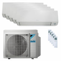 Condizionatore Daikin Perfera All Seasons penta split 9000+9000+9000+12000+12000 BTU inverter A++ wifi unità esterna 7.8 kW