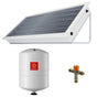 Pannello solare circolazione naturale Pleion Ego 220 bianco 210 litri con accessori installazione