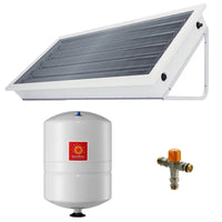 Pannello solare circolazione naturale Pleion Ego 150 bianco 140 litri con accessori installazione Pleion