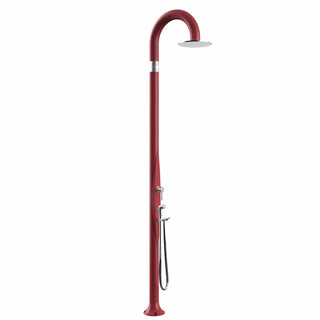 Doccia da giardino Arkema Funny Yin con doccino estraibile Rosso Arkema