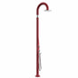 Doccia da giardino Arkema Funny Yin con doccino estraibile Rosso Arkema