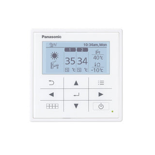 Pompa di calore aria-acqua Panasonic Aquarea 7 kW monoblocco monofase R32 A+++ Panasonic