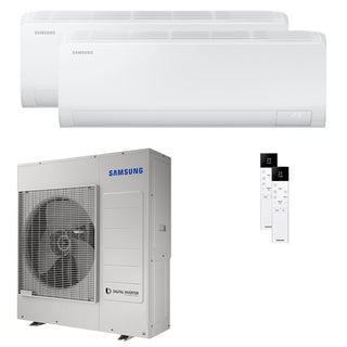 Condizionatore Samsung Cebu S2 dual split 24000+24000 BTU inverter A++ wifi unità esterna 10 kW