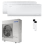 Condizionatore Samsung Cebu S2 dual split 24000+24000 BTU inverter A++ wifi unità esterna 10 kW Samsung