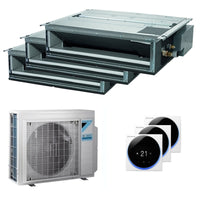 Condizionatore Daikin canalizzabile Mini Sky FDXM-F9 trial split 9000+12000+18000 BTU inverter A++ esterna 9 kW
