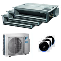 Condizionatore Daikin canalizzabile Mini Sky FDXM-F9 trial split 9000+12000+18000 BTU inverter A++ esterna 9 kW Daikin