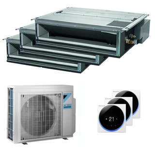 Condizionatore Daikin canalizzabile Mini Sky FDXM-F9 trial split 9000+12000+18000 BTU inverter A++ esterna 9 kW Daikin